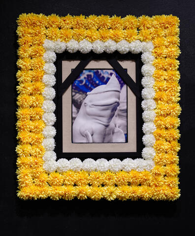Funeral Shrine, Mutimedia, 32"x37", 2026